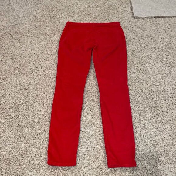 NEW GAP Corduroy Straight Pants Red - Picture 6 of 6